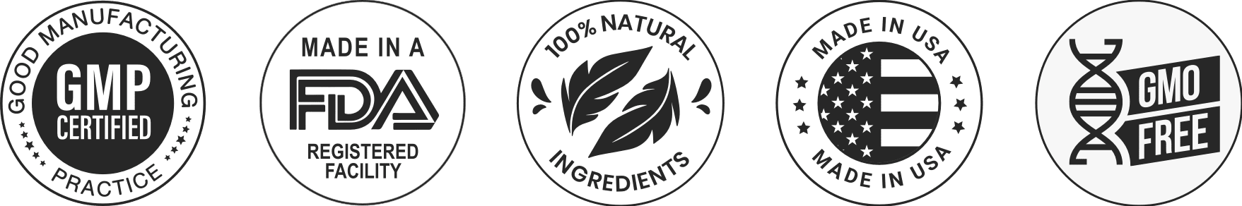 Quality certifications