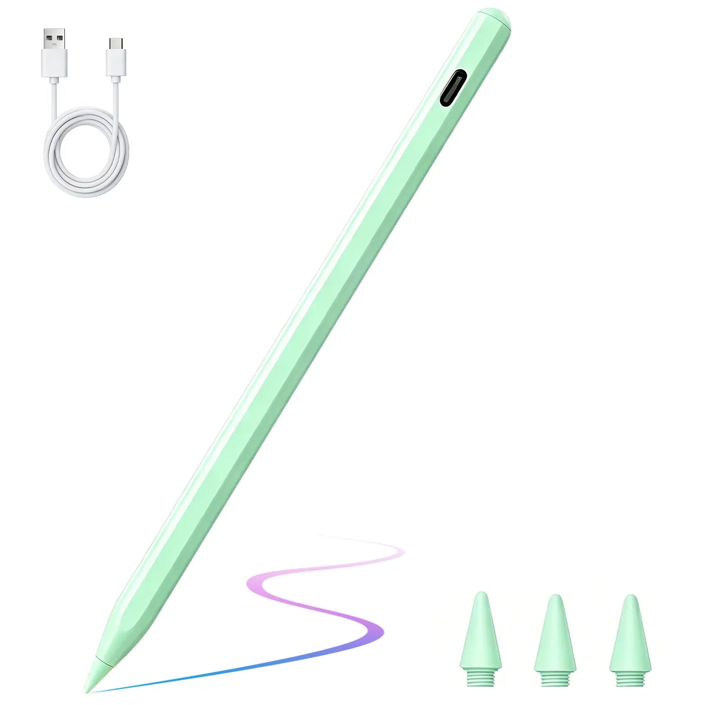 Pencil for Apple Ipad A16 10Th, Fast Charge Stylus Pen for 2026-2018 Ipad A16/11-6Th, Air 11"/13" M4/M3/M2/5Th-3Rd, Pro 13/11/M4/12.9, Mini A17 Pro/6/5Th Palm Rejection Tilt Sensitivity Dealsforyoudays