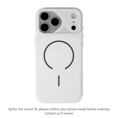 Fashionable Glossy Magsafe Phone Case, Simple and anti Drop Design, Lens Wrapped Protective Phone Case, Suitable for Iphone 17 Promax 16 15 14 13 12 Phone Cases-Zq151