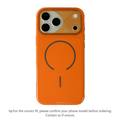 Fashionable Glossy Magsafe Phone Case, Simple and anti Drop Design, Lens Wrapped Protective Phone Case, Suitable for Iphone 17 Promax 16 15 14 13 12 Phone Cases-Zq151