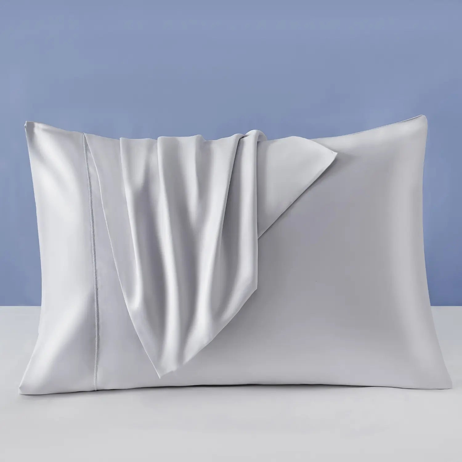 Clearance Silky Cooling Satin Pillowcase Set of 2 King (20×36") – Beauty Sleep Pillow Covers （No Insert) for Hair Care & Skin Care, Anti-Frizz, Soft Luxury Bedding, Self-Care Must Have for Women & Men，Father'S Day Gift