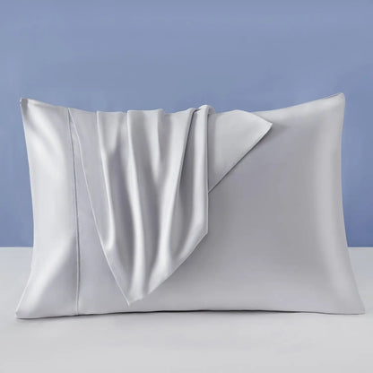 Clearance Silky Cooling Satin Pillowcase Set of 2 King (20×36") – Beauty Sleep Pillow Covers （No Insert) for Hair Care & Skin Care, Anti-Frizz, Soft Luxury Bedding, Self-Care Must Have for Women & Men，Father'S Day Gift