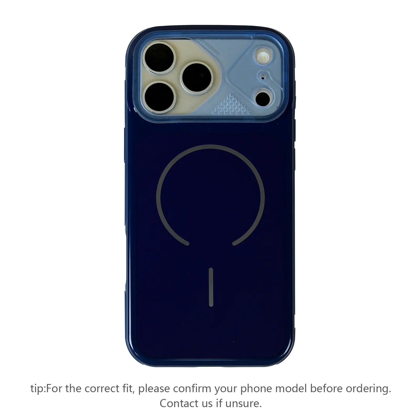 Fashionable Glossy Magsafe Phone Case, Simple and anti Drop Design, Lens Wrapped Protective Phone Case, Suitable for Iphone 17 Promax 16 15 14 13 12 Phone Cases-Zq151