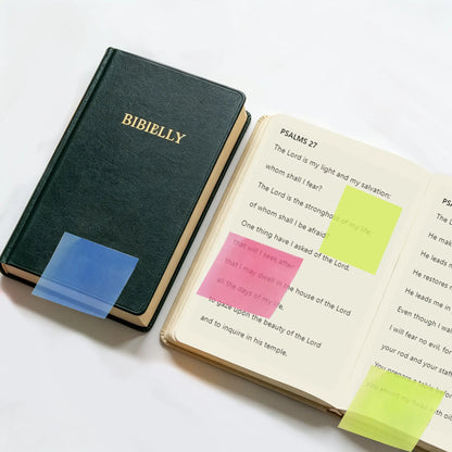 12 Boxes of Transparent Pull-Out Sticky Notes, (960 Sheets Total) - Office & School Supply, Strong Adhesion, No Residue, 50 Reuses per Sheet, Suitable for Office Work, Study