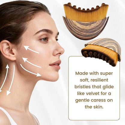 Ergonomic Facial Contour Massager & Face Lifting Device for Gentle Jawline Sculpting and Lymph Drainage - Pore Control Skin Care Tool, Facial Beauty Machine