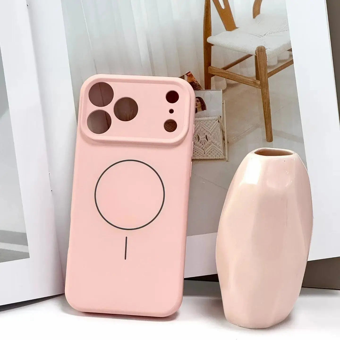 Luxury Liquid Silicone Magsafe Case for Iphone 12/13/14/15/16/17 Pro Max - Soft Matte & Magnetic Wireless Charging