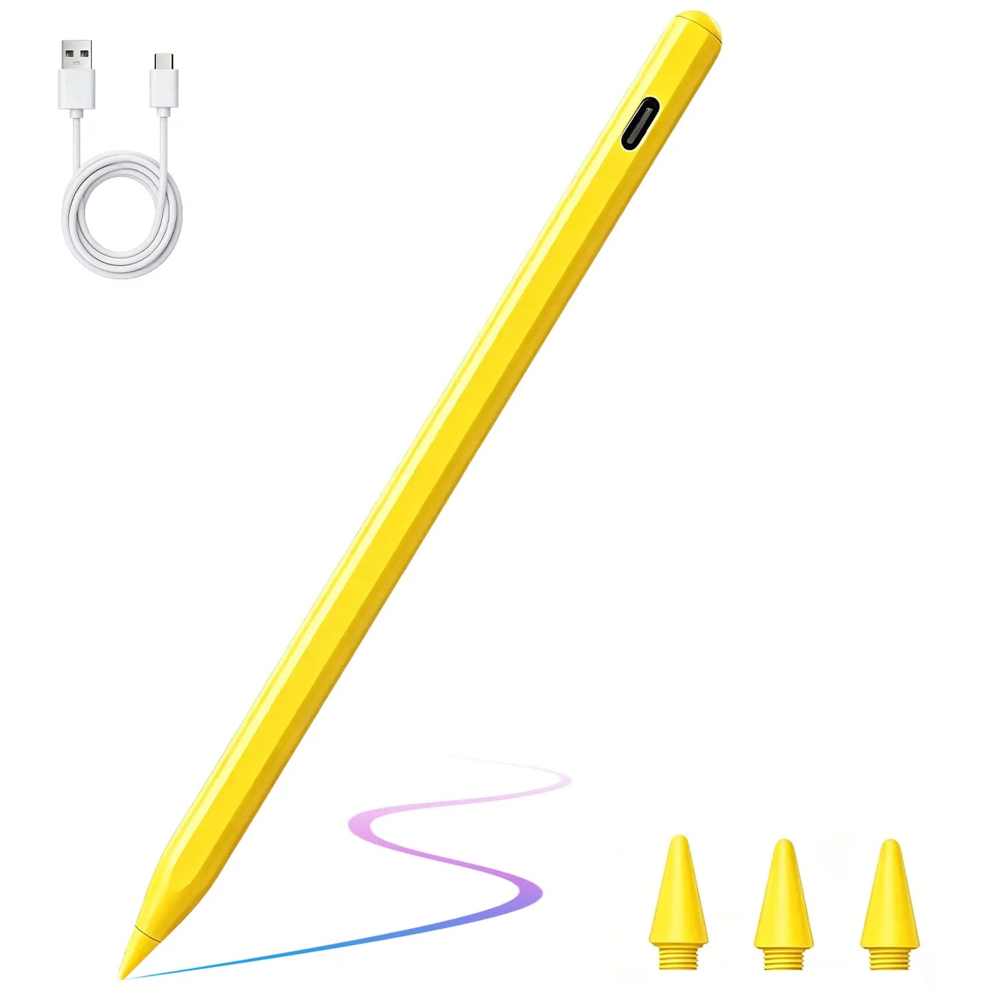 Pencil for Apple Ipad A16 10Th, Fast Charge Stylus Pen for 2026-2018 Ipad A16/11-6Th, Air 11"/13" M4/M3/M2/5Th-3Rd, Pro 13/11/M4/12.9, Mini A17 Pro/6/5Th Palm Rejection Tilt Sensitivity Dealsforyoudays