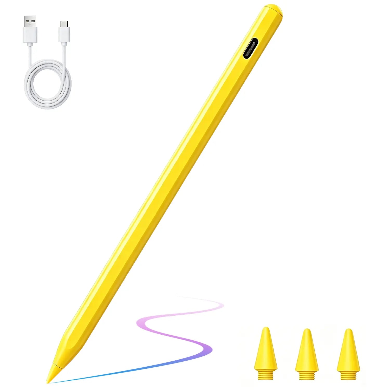 Pencil for Apple Ipad A16 10Th, Fast Charge Stylus Pen for 2026-2018 Ipad A16/11-6Th, Air 11"/13" M4/M3/M2/5Th-3Rd, Pro 13/11/M4/12.9, Mini A17 Pro/6/5Th Palm Rejection Tilt Sensitivity Dealsforyoudays