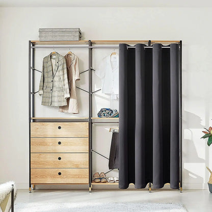 Blackout Door Curtains for Doorway Privacy, Grommet Closet Curtains for Bedroom Closet Door, Thermal Insulated Temporary Doorway Cover Room Divider Drapes (1 Panel, Dark Grey, 39 X 78 Inch) : Home & Kitchen