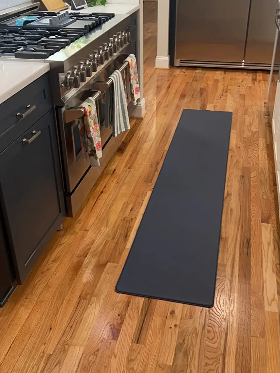 DEXI Kitchen Floor Mats Cushioned anti Fatigue,17X59, Standing Runner Rug Waterproof, Comfort Memory Foam Padded for Front Sink Laundry Soft Thick Rugs Soft Washable Rugs Stain Resistant Rug