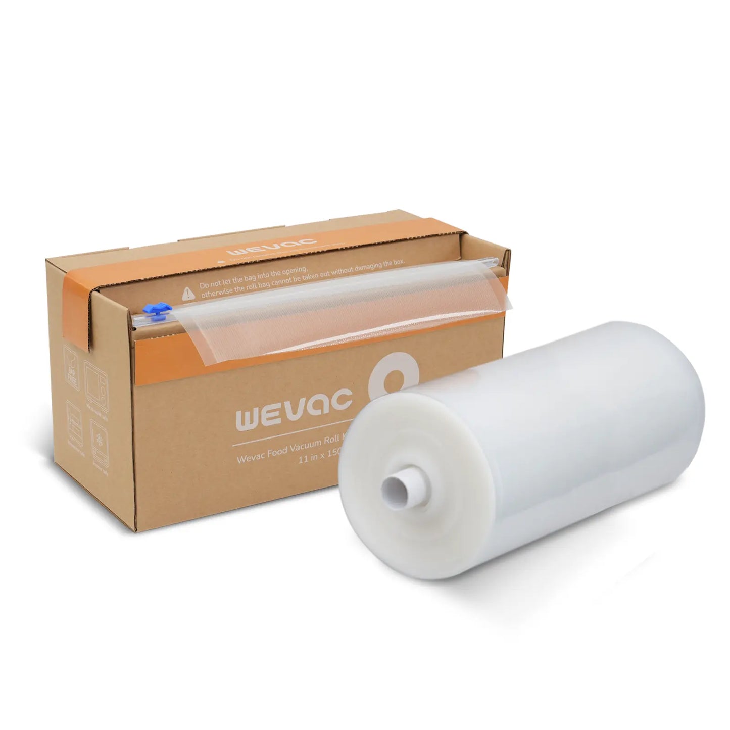 Wevac Food Vacuum Bag Roll with Cutter Box – 3 Mil