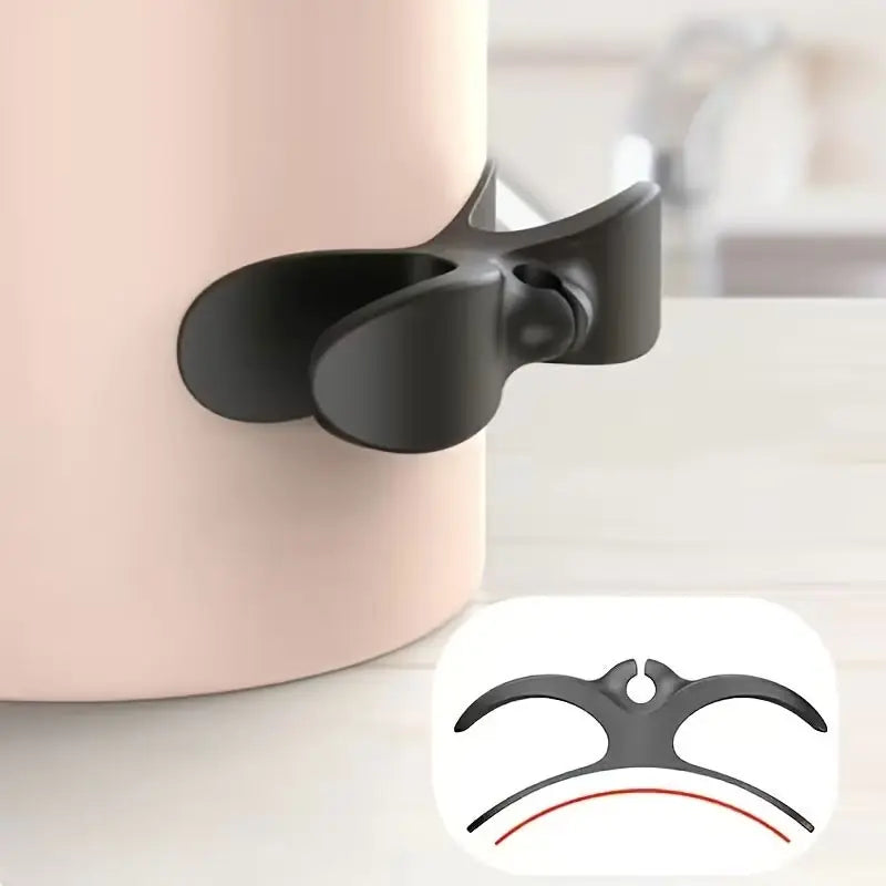3-Piece Kitchen Appliance Cable Organizer, Cord Organizers - Black and White Plastic Cable Clips, Anti-Slip Countertop Cable Fixers, Suitable for Blenders, Coffee Machines - Cable Storage