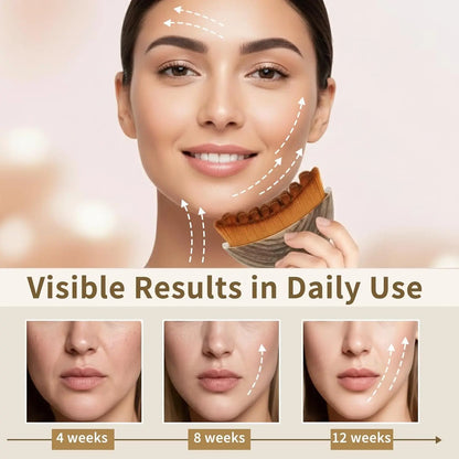 Ergonomic Facial Contour Massager & Face Lifting Device for Gentle Jawline Sculpting and Lymph Drainage - Pore Control Skin Care Tool, Facial Beauty Machine