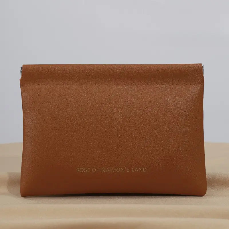Data Cable Organizer Bag, Lipstick Cosmetics Sorting Pouch, Glasses Case, Auto-Close Portable Charger Storage Bag, Zipper Organizer, PU Storage Bag