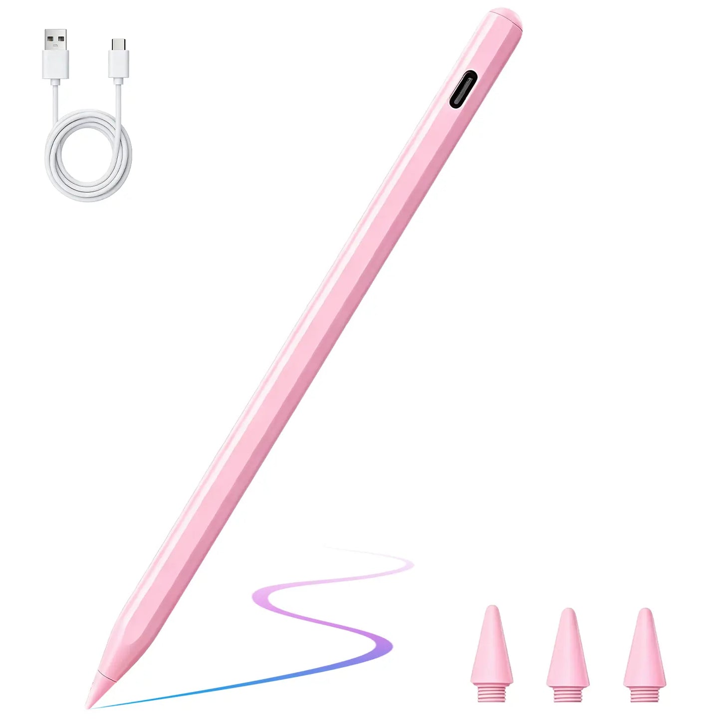 Pencil for Apple Ipad A16 10Th, Fast Charge Stylus Pen for 2026-2018 Ipad A16/11-6Th, Air 11"/13" M4/M3/M2/5Th-3Rd, Pro 13/11/M4/12.9, Mini A17 Pro/6/5Th Palm Rejection Tilt Sensitivity Dealsforyoudays