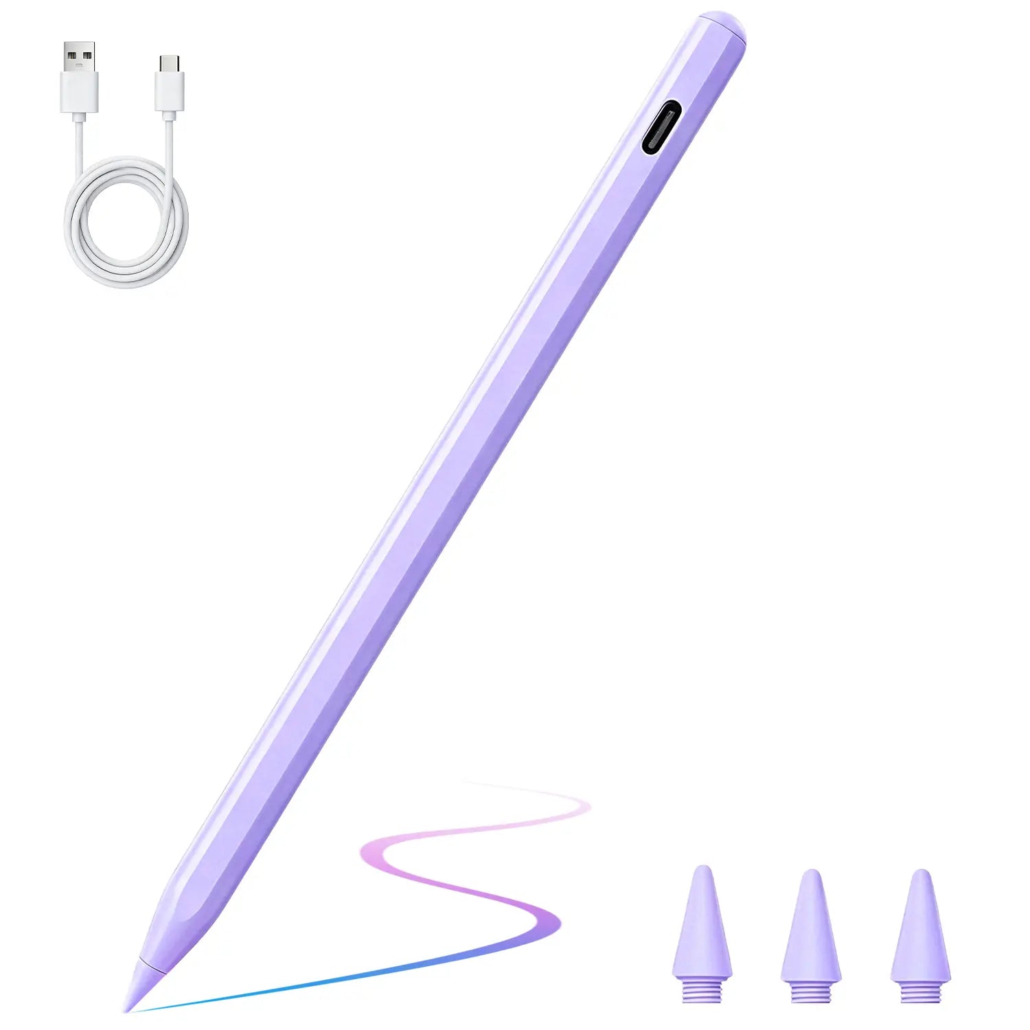 Pencil for Apple Ipad A16 10Th, Fast Charge Stylus Pen for 2026-2018 Ipad A16/11-6Th, Air 11"/13" M4/M3/M2/5Th-3Rd, Pro 13/11/M4/12.9, Mini A17 Pro/6/5Th Palm Rejection Tilt Sensitivity Dealsforyoudays