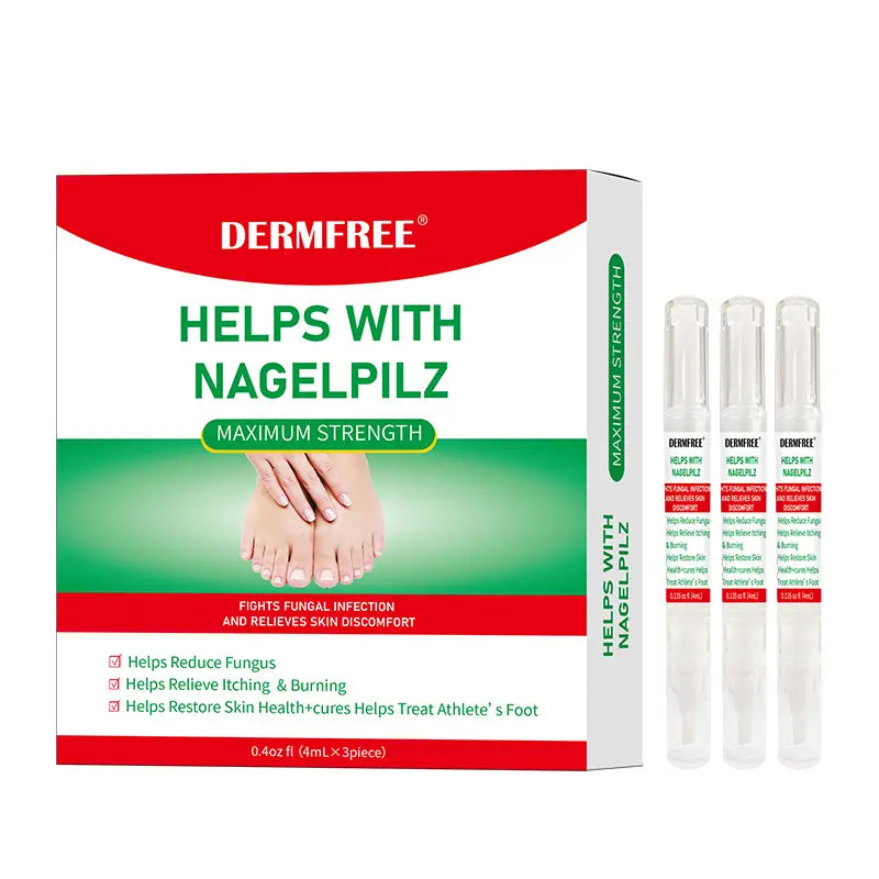 DERMFREE Antifungal Pen - Antifungal Solution for Toenail or Fingernail, Nail Care - Nail Repair Remove Fungal Problem
