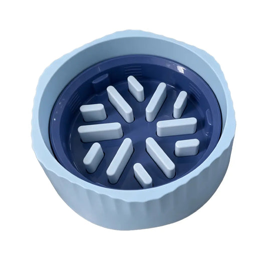 Slow Feeder Dog,Anti-Slip Feeder Slo Anti-Choking Removable Easy Clean Slow Feeder down Eating for Mediumsized Dogs Small Dog Puzzle Toys Pet Bowls