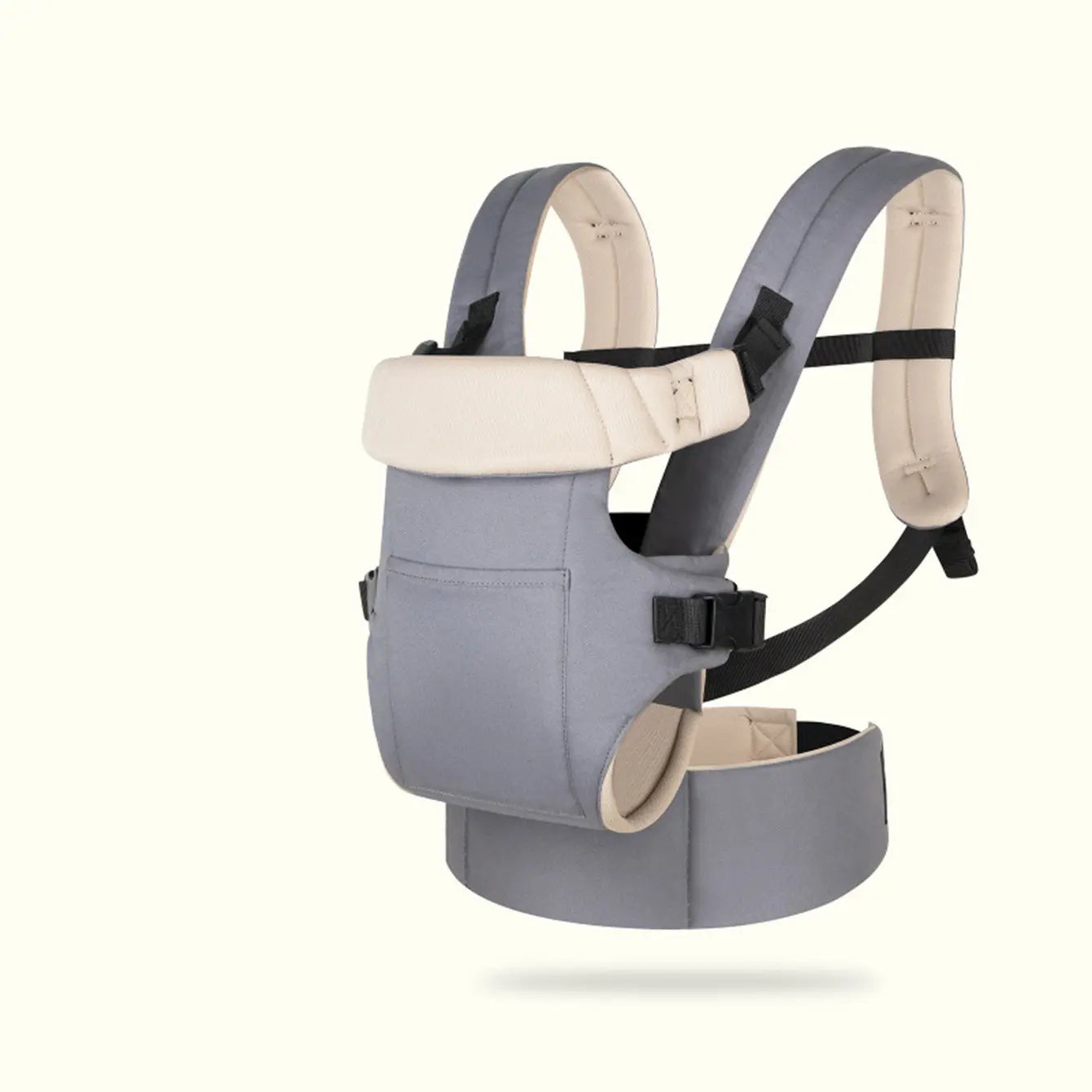 Multifunctional Baby Carrier Front and Back Use, Adjustable Kangaroo Style Backpack for Infants, Hands-Free Baby Sling for Travel, Newborn Sling Carriers